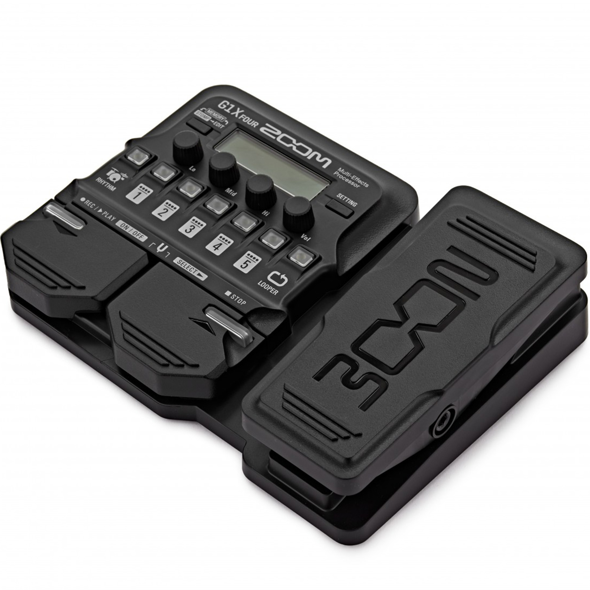 Zoom G1X FOUR Multi-Effects Processor with Expression Pedal- 2 Years Warranty