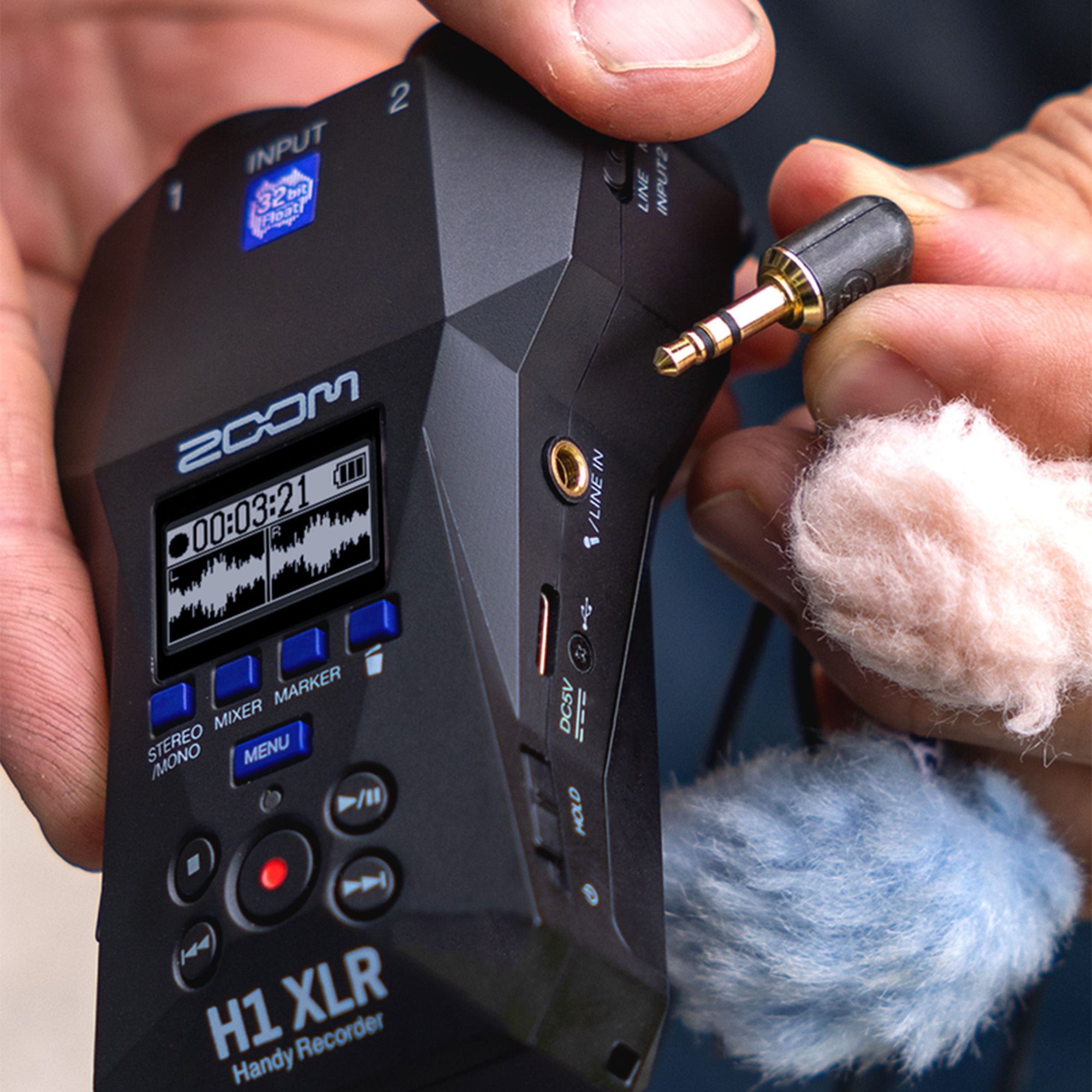 Zoom H1 XLR Handy Recorder- 2 Years Warranty