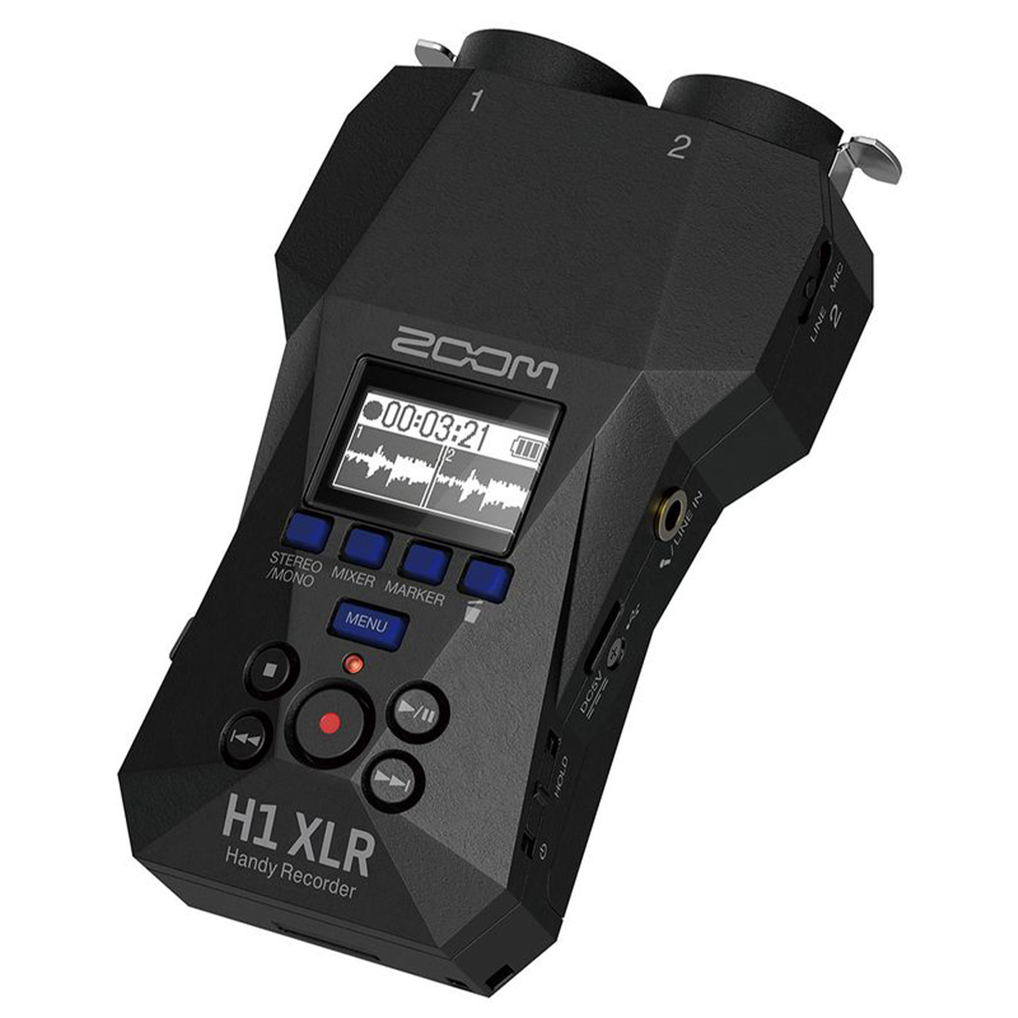 Zoom H1 XLR Handy Recorder- 2 Years Warranty