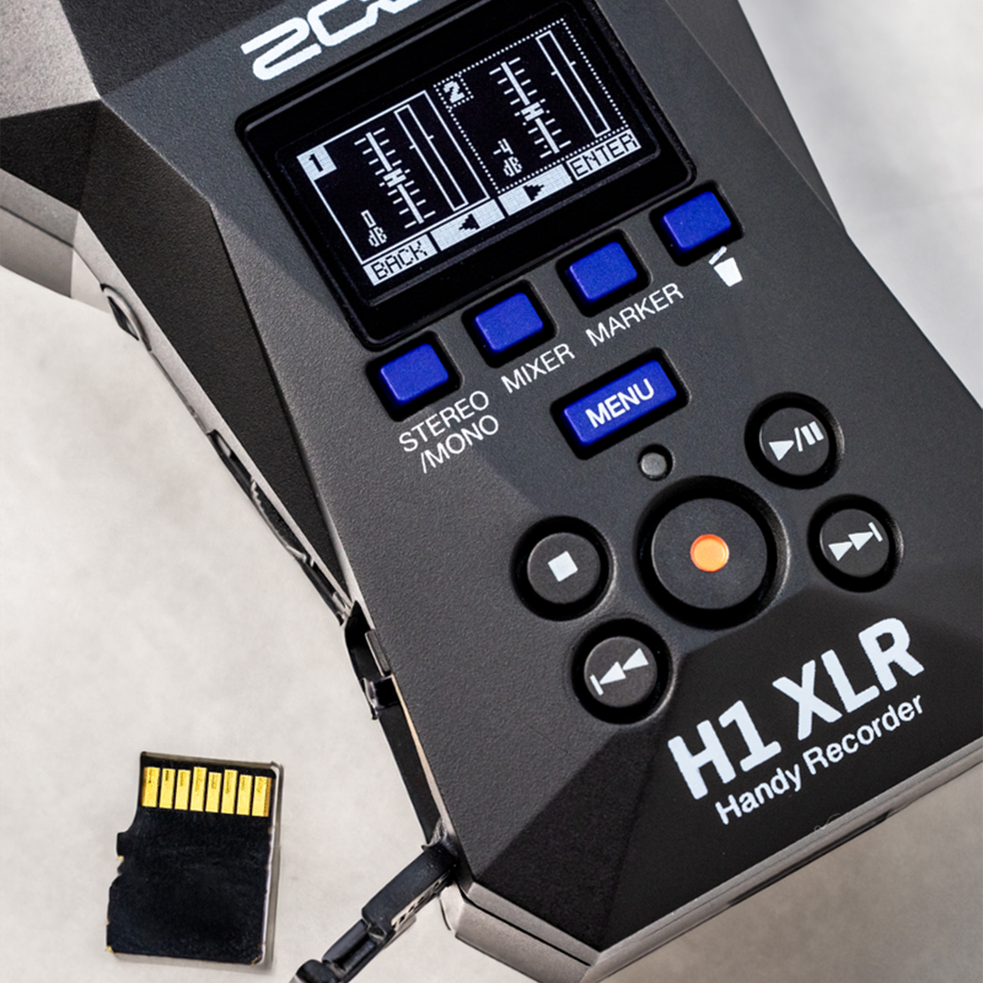 Zoom H1 XLR Handy Recorder- 2 Years Warranty