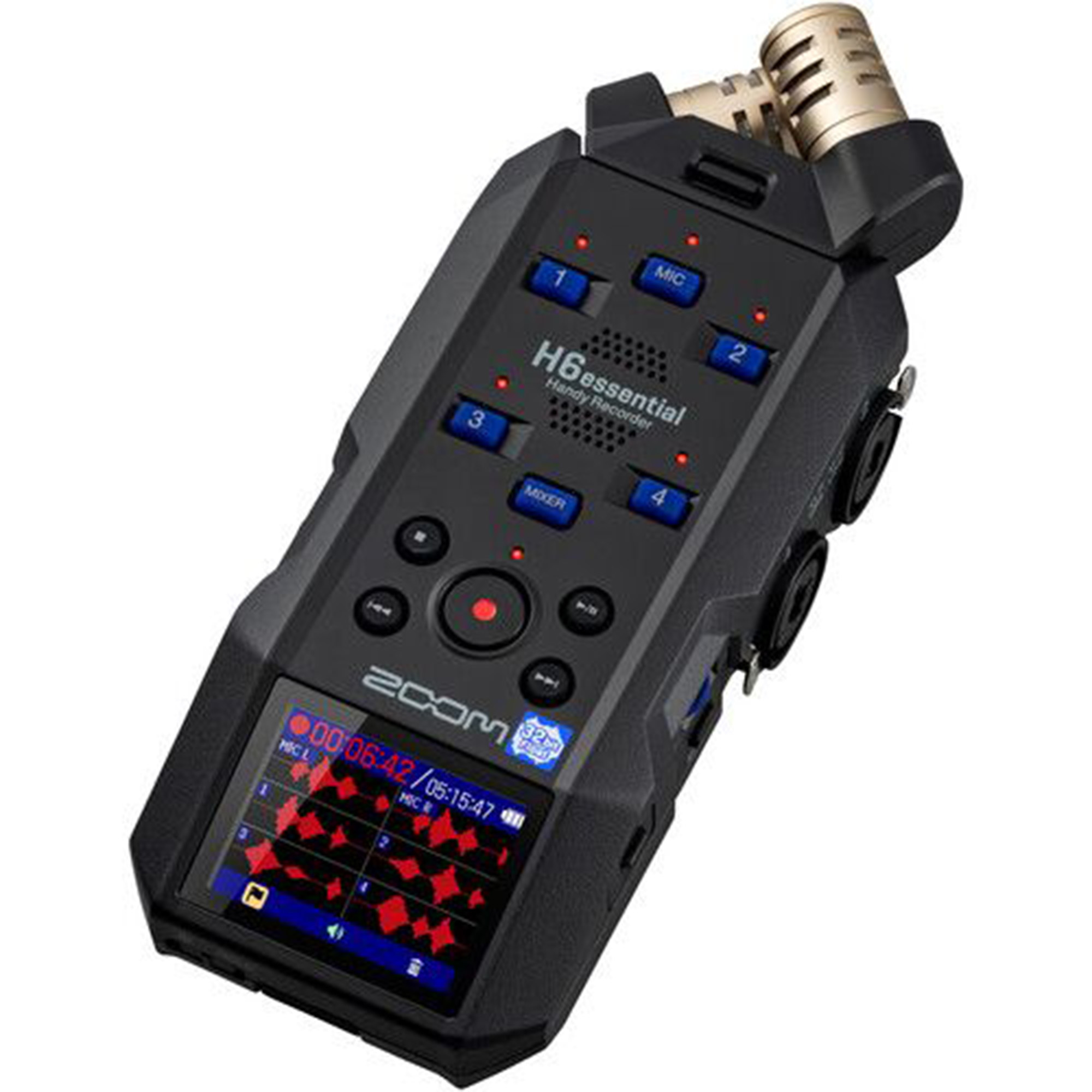 Zoom H6essential 6-Track 32-Bit Handy Recorder- 2 Years Warranty