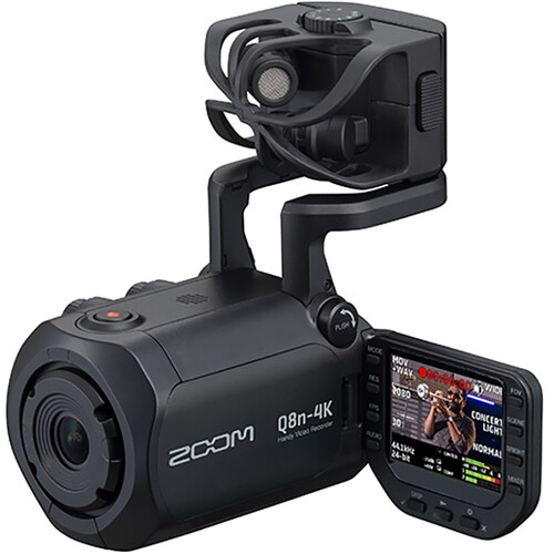 Zoom Q8n-4K Ultra High-Definition Handy Video Recorder- 2 Years Warranty