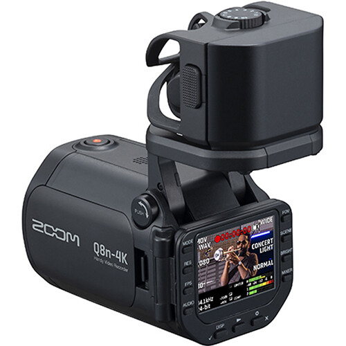 Zoom Q8n-4K Ultra High-Definition Handy Video Recorder- 2 Years Warranty