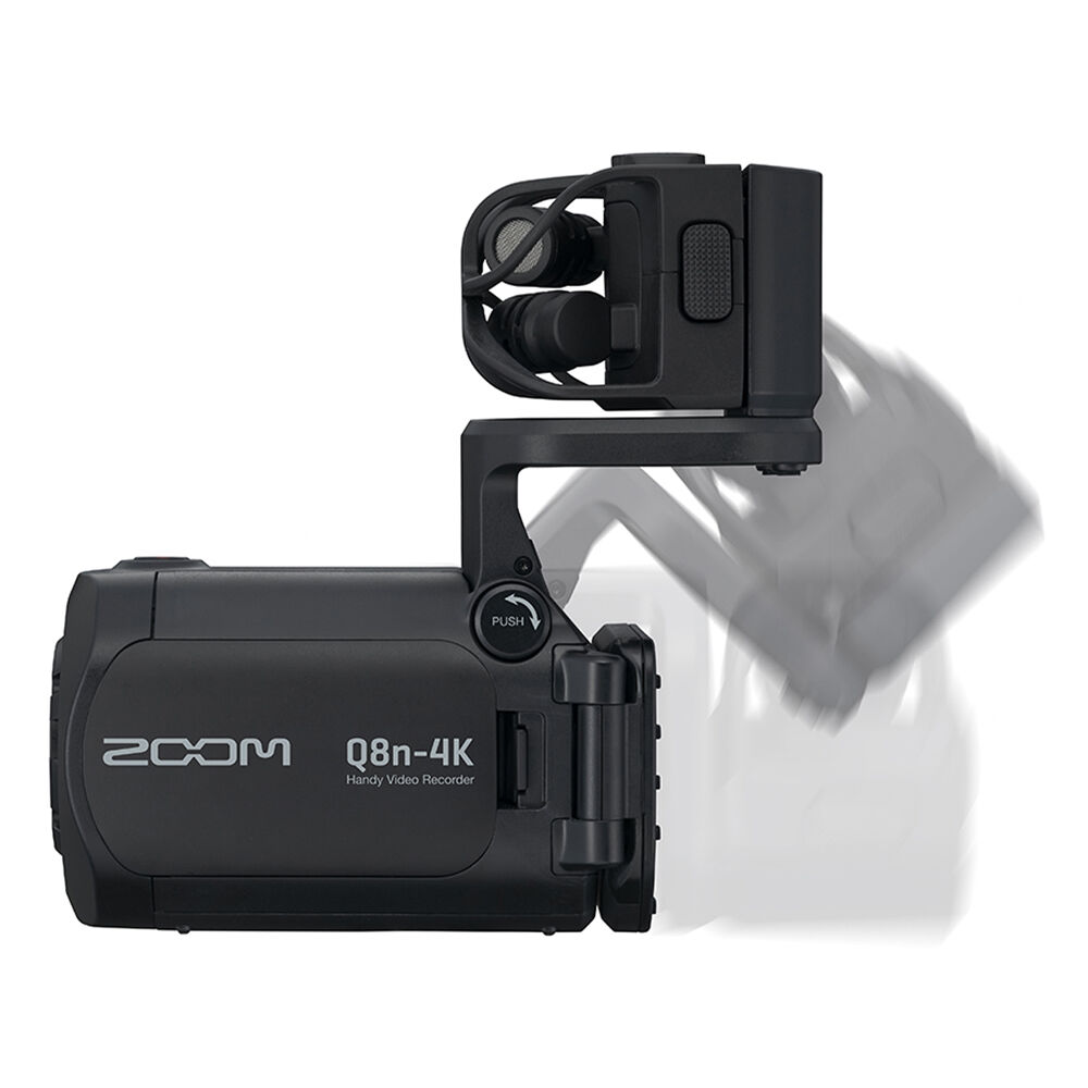 Zoom Q8n-4K Ultra High-Definition Handy Video Recorder- 2 Years Warranty