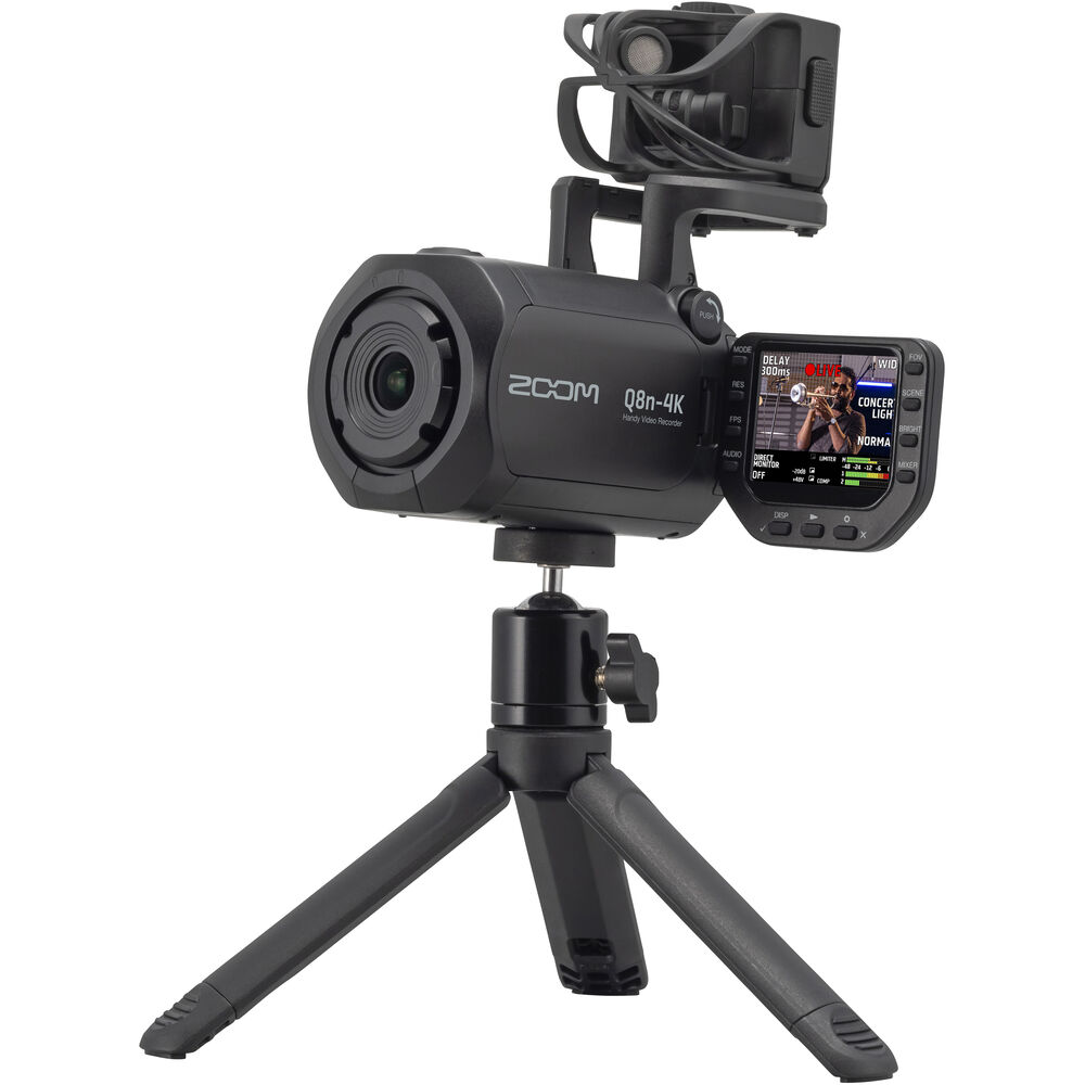 Zoom Q8n-4K Ultra High-Definition Handy Video Recorder- 2 Years Warranty