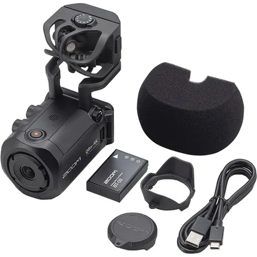 Zoom Q8n-4K Ultra High-Definition Handy Video Recorder- 2 Years Warranty