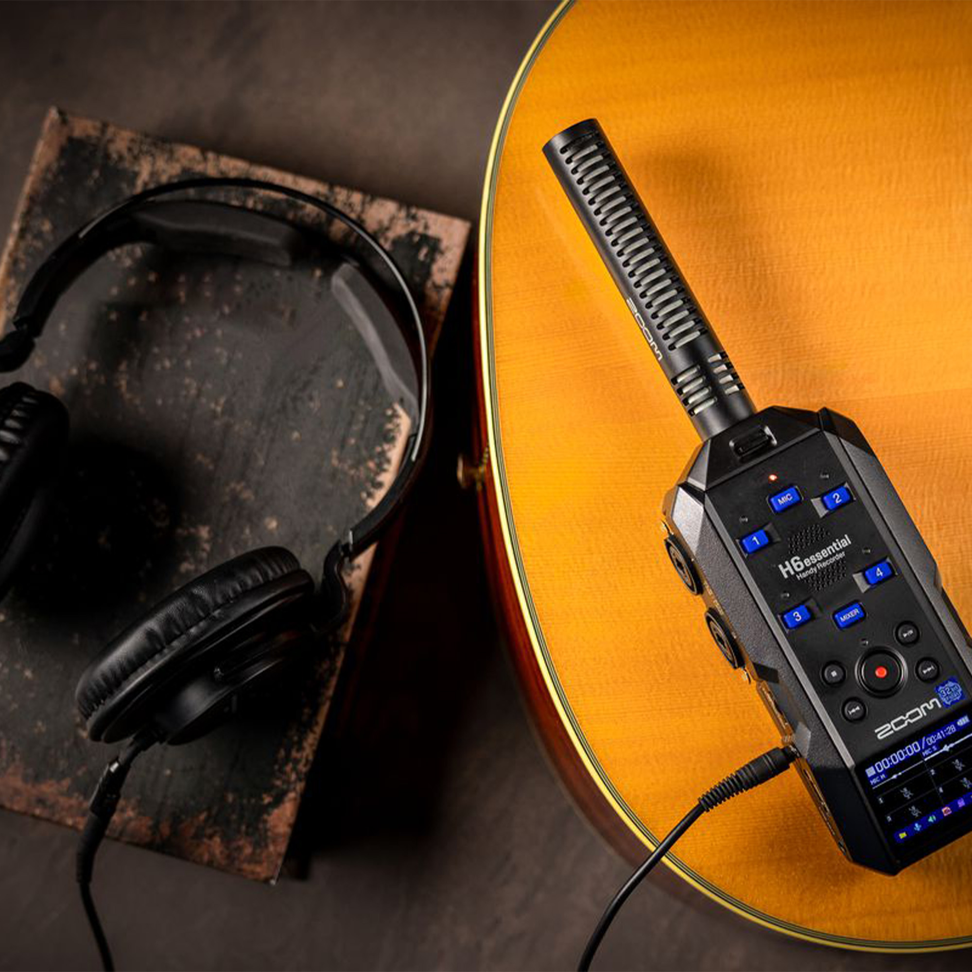 Zoom SSH-6e Stereo Shotgun Mic Capsule For Crystal Clear Dialogue - 2 Years Warranty