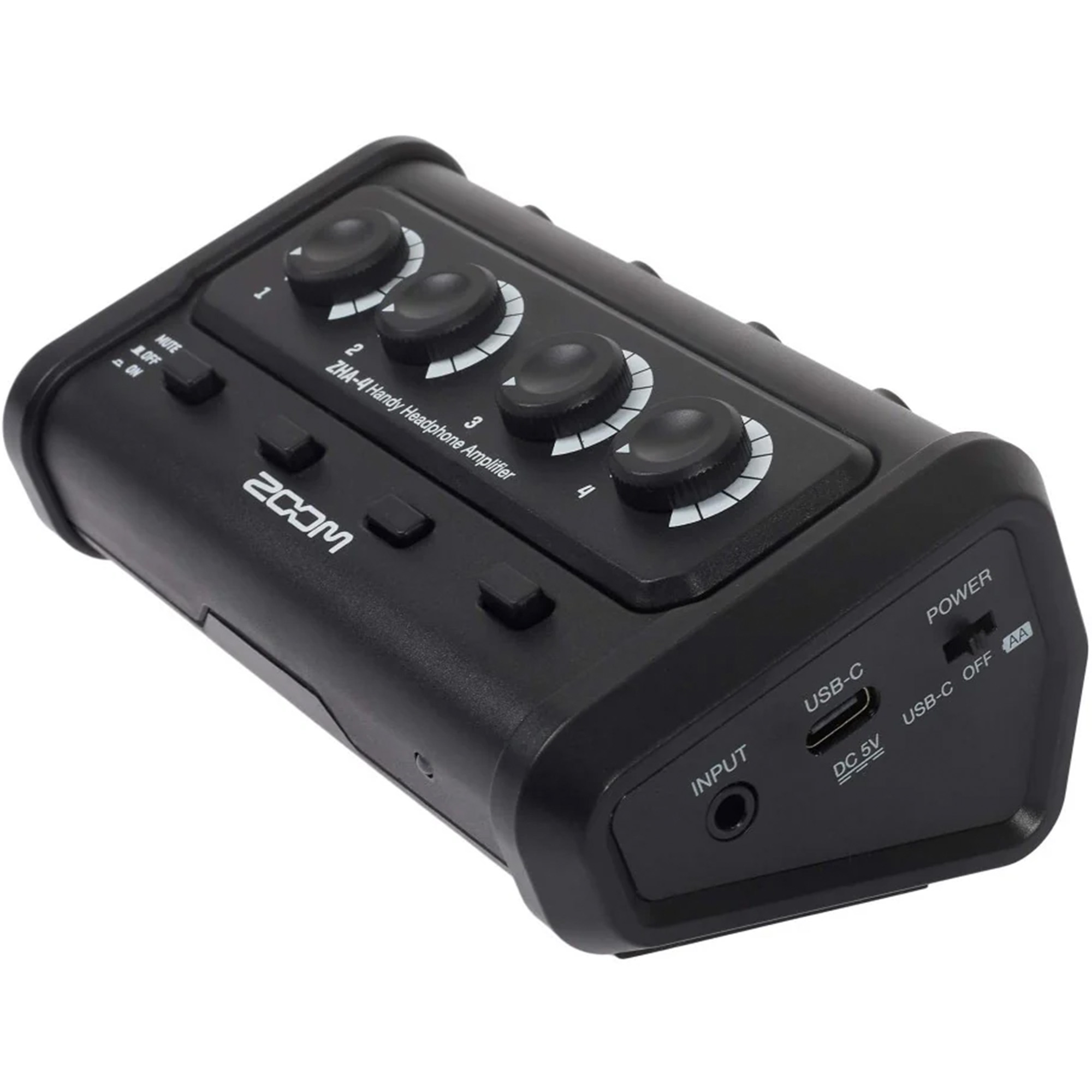 Zoom ZHA-4 Headphone Amplifier - 4-Channel- 2 Years Warranty