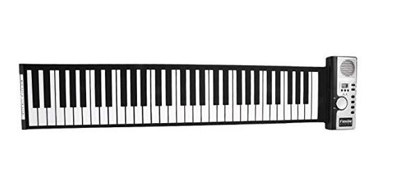 Portable Flexible Roll Up Piano USB MIDI Electronic Keyboard - 61 Keys