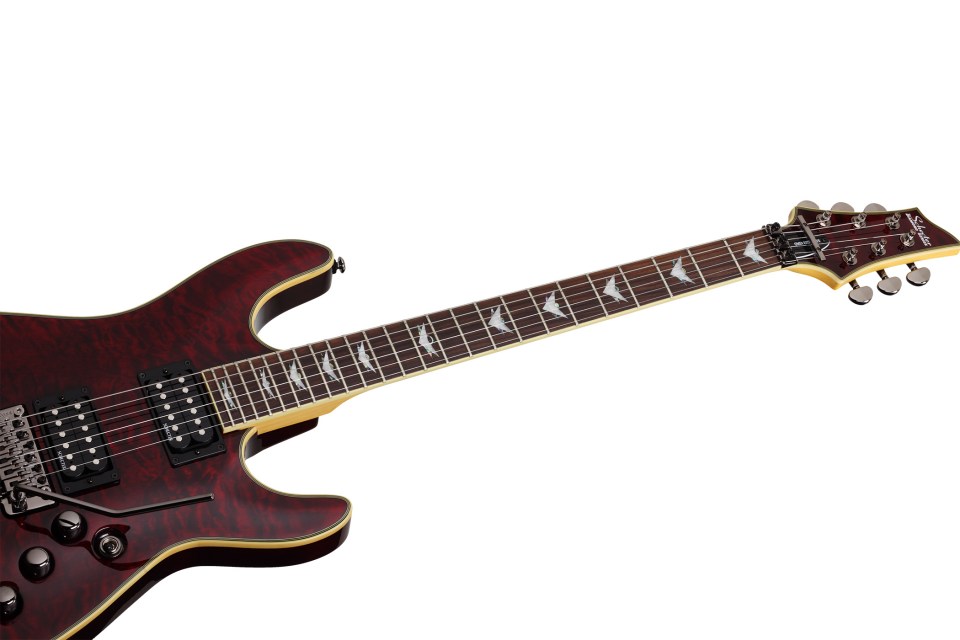 Schecter Electric Guitar Omen Extreme FR 6 - Black Cherry