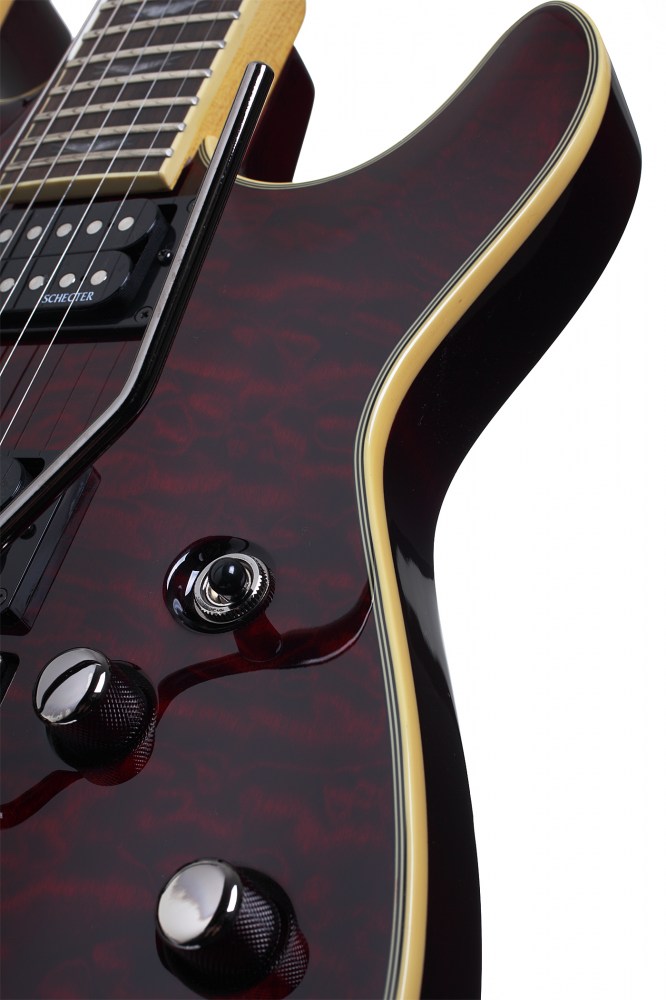 Schecter Electric Guitar Omen Extreme FR 6 - Black Cherry