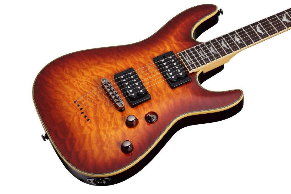 Schecter Electric Guitar Omen Extreme-6 - Vintage Sunburst