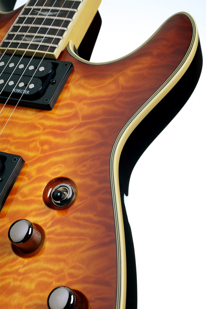 Schecter Electric Guitar Omen Extreme-6 - Vintage Sunburst