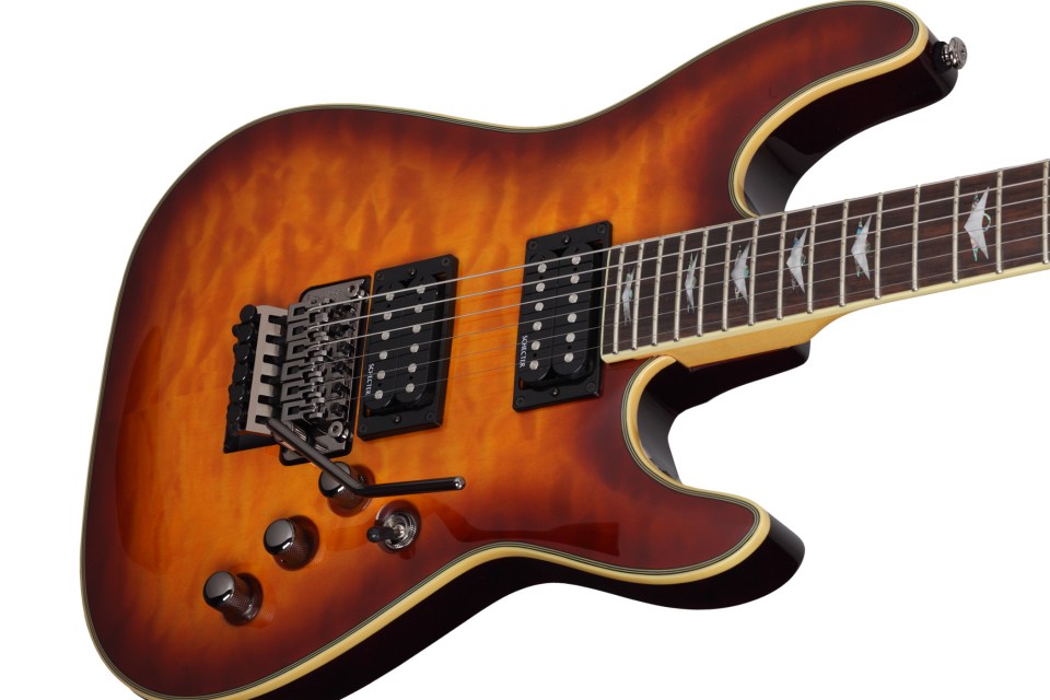 Schecter Electric Guitar Omen Extreme-FR - Vintage Sunburst