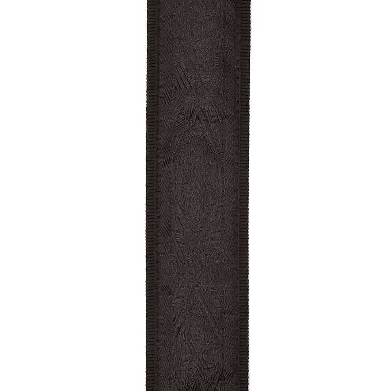 D'Addario 20T01CL Woven Classical Guitar Strap - Black Satin - B-Stock