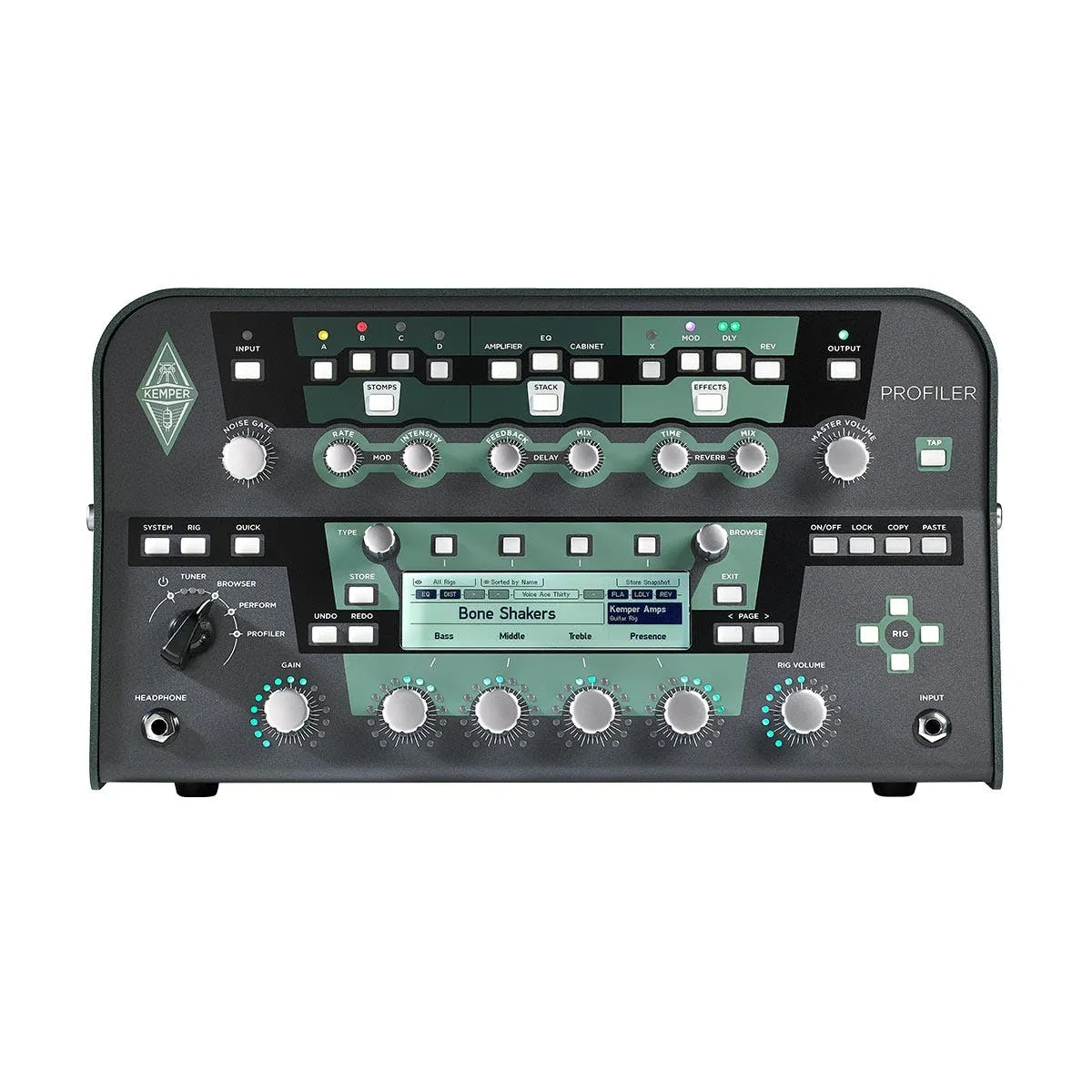 Kemper Head Profiler Solid State Preamp - Black - B-Stock