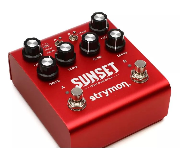 Strymon Sunset Dual Overdrive Pedal - Power Supply Included