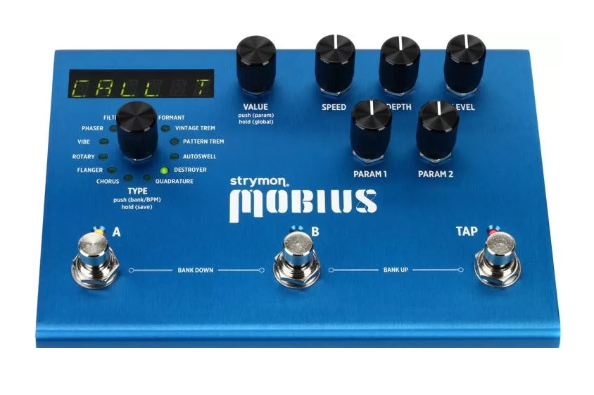 Strymon Mobius Multidimensional Modulation Pedal - Power Supply Included