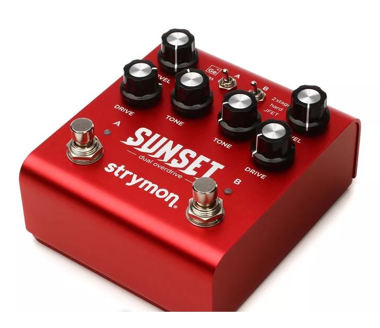Strymon Sunset Dual Overdrive Pedal - Power Supply Included