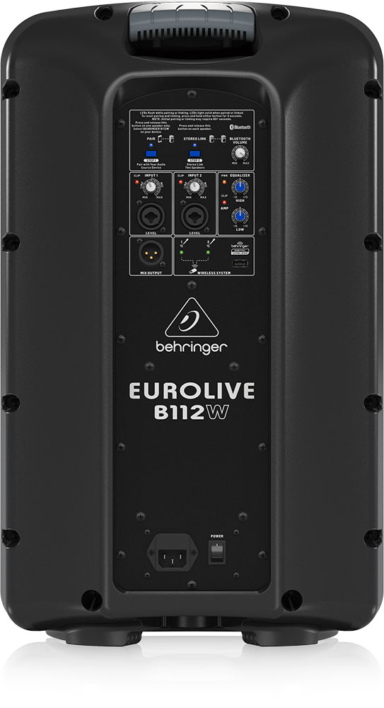 Behringer Eurolive 1000W 12inch Powered Speaker with Bluetooth