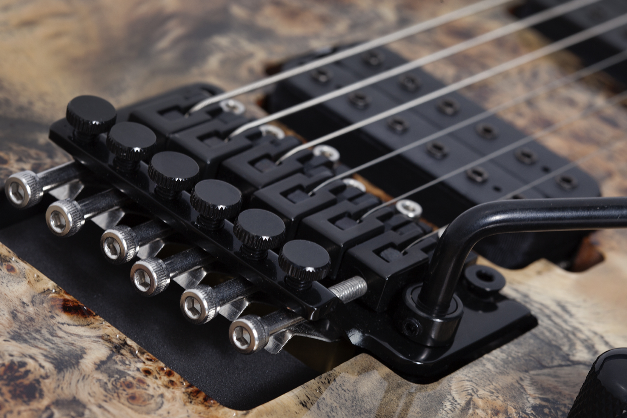 Schecter C-6 Pro FR Floyd Rose Electric Guitar - Aurora Burst