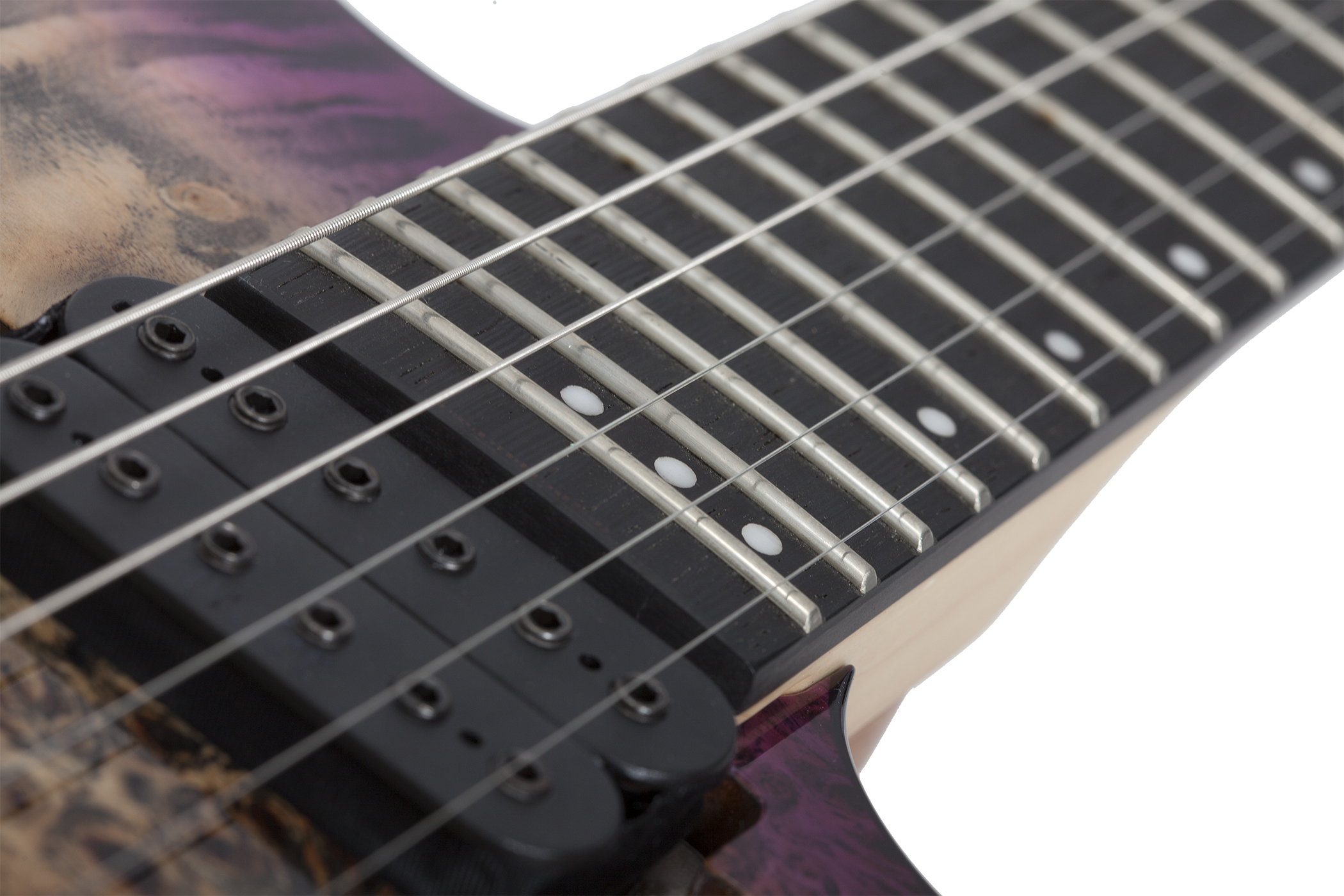 Schecter C-6 Pro FR Floyd Rose Electric Guitar - Aurora Burst