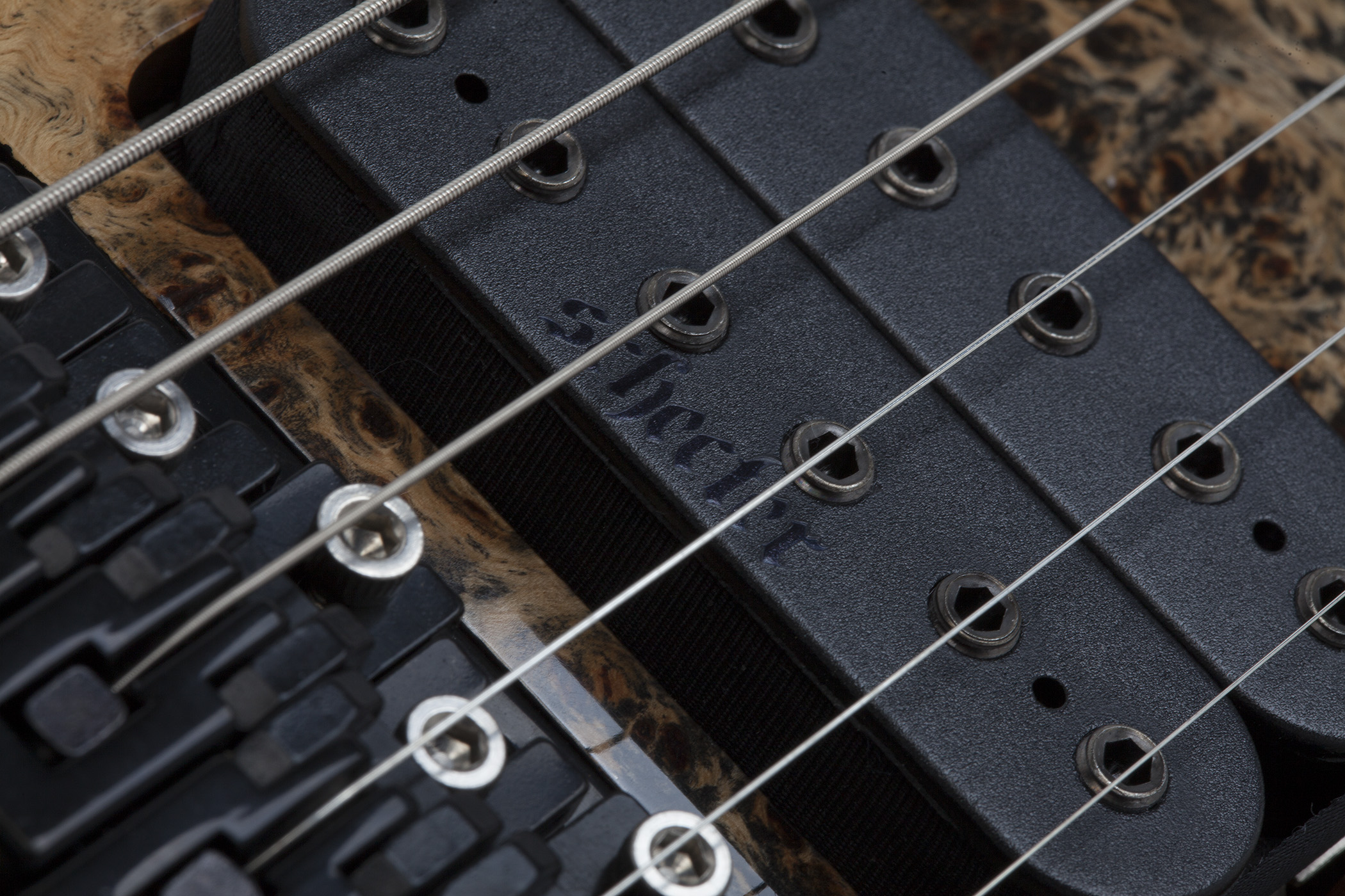 Schecter Electric Guitar C-6 Pro FR - Charcoal Burst (CB)