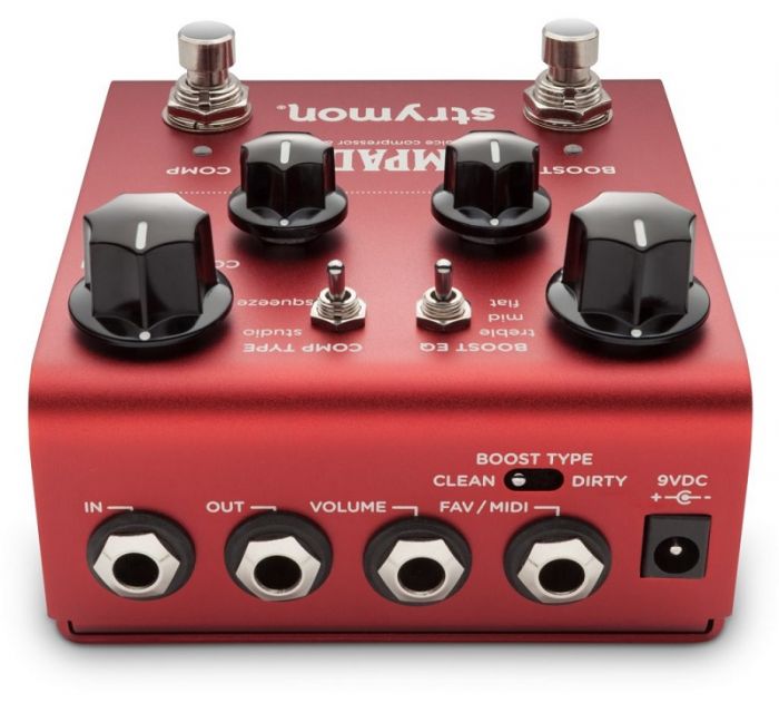 Strymon Compadre Dual Voice Compressor & Boost - Power Supply Included