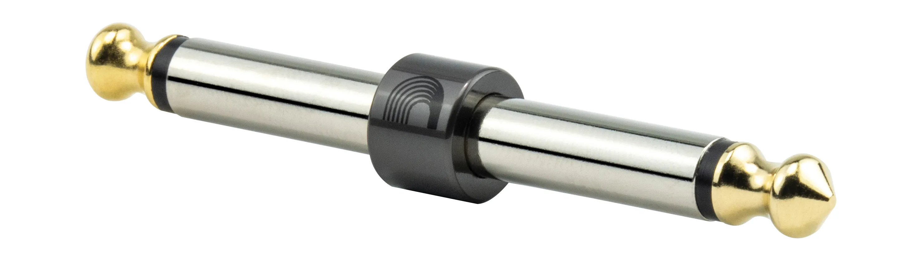 D'Addario PW-P047A 1/4" Male Mono In-line Adapter - Straight