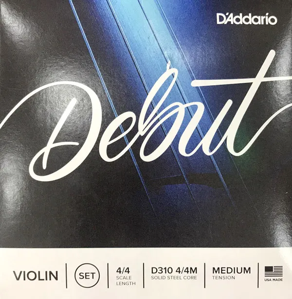 D'Addario D310 Debut Violin String 4/4 - Medium