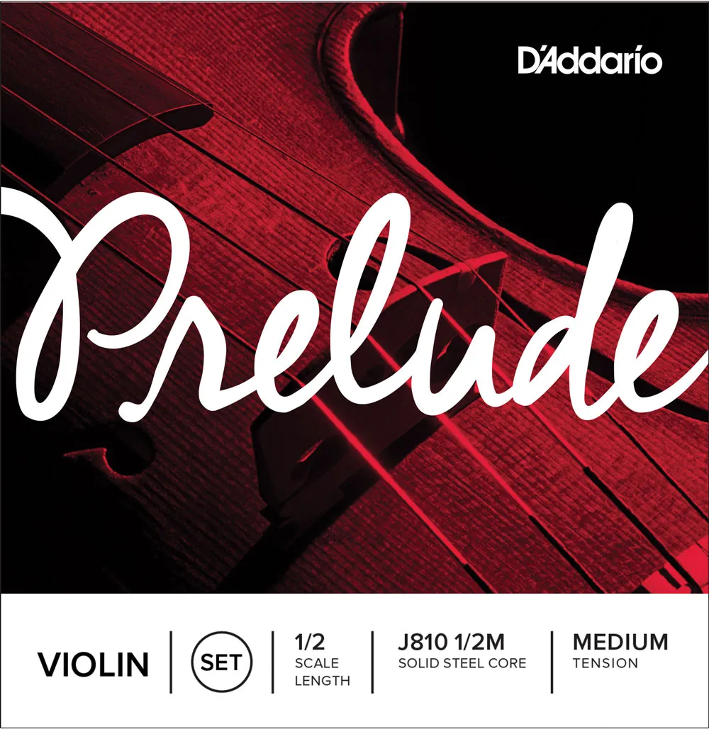 D'Addario J810 1/2M Prelude Violin String - 1/2 Scale - Medium Tension