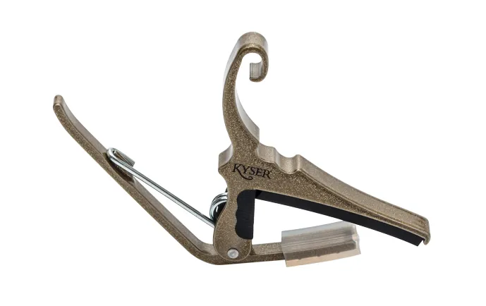 Kyser KG6GA Acoustic 6 Strings Quick-Change Capo - Gold