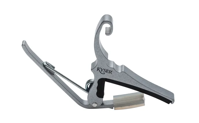 Kyser KG6SA Acoustic 6 Strings Quick-Change Capo - Silver