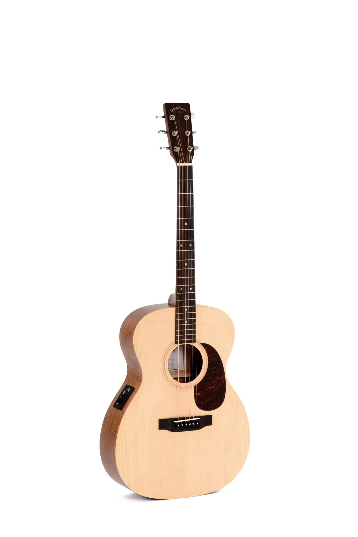 Sigma 000-14 Fret Solid Top Sitka Spruce Semi Acoustic Guitar - Natural