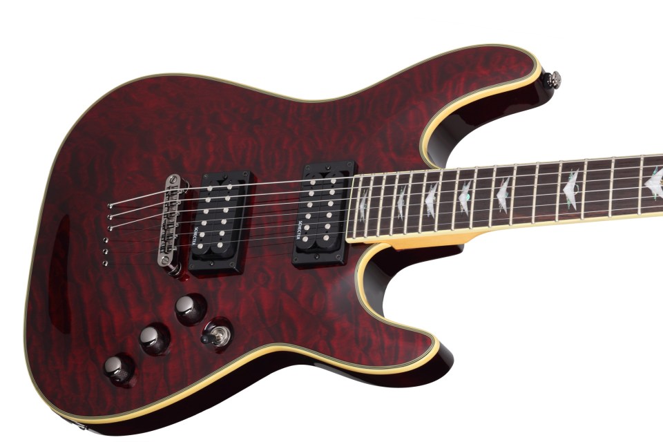Schecter Electric Guitar Omen Extreme-6 - Black Cherry (BCH)