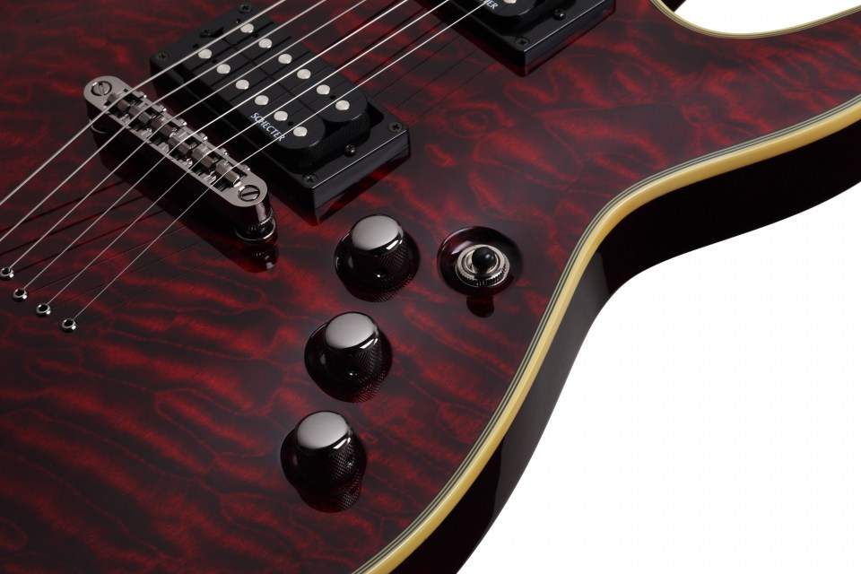 Schecter Electric Guitar Omen Extreme-6 - Black Cherry (BCH)