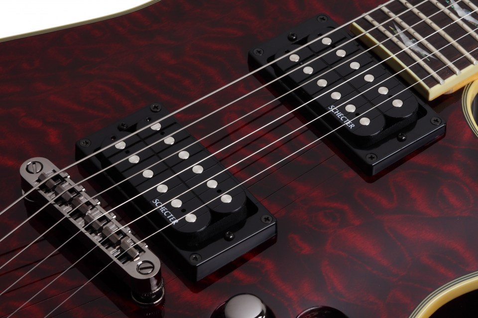 Schecter Electric Guitar Omen Extreme-6 - Black Cherry (BCH)