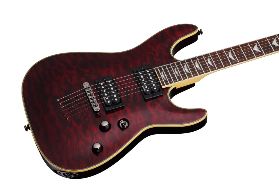 Schecter Electric Guitar Omen Extreme-6 - Black Cherry (BCH)