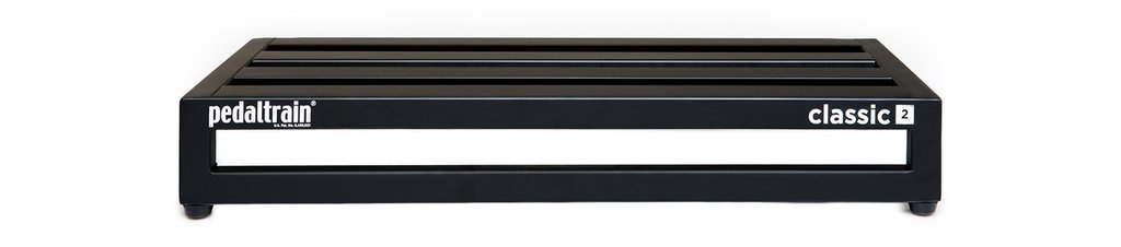 Pedaltrain PT-CL2-TC Classic 2 TC Pedalboard with Tour Case - 24-inch x 12.5-inch