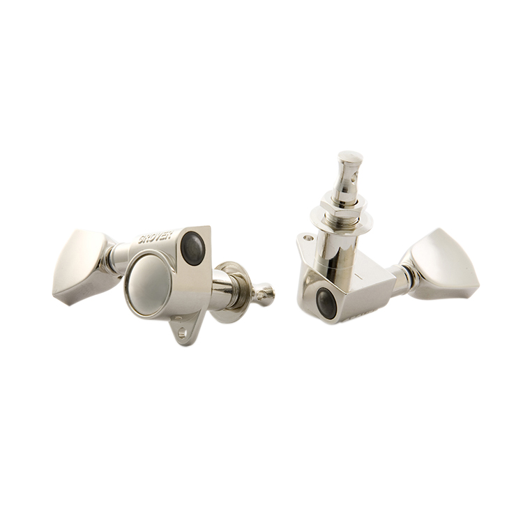 Gibson Accessories Modern Tuning Machine Heads - Nickel With Metal Buttons