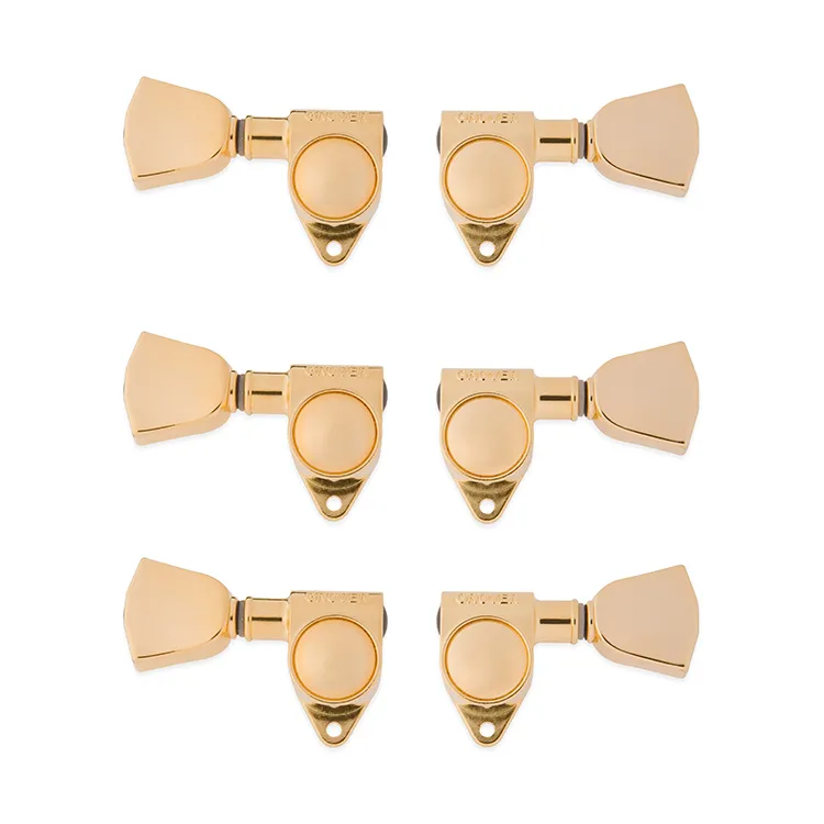 Gibson Accessories Modern Tuning Machine Heads - Gold With Metal Buttons
