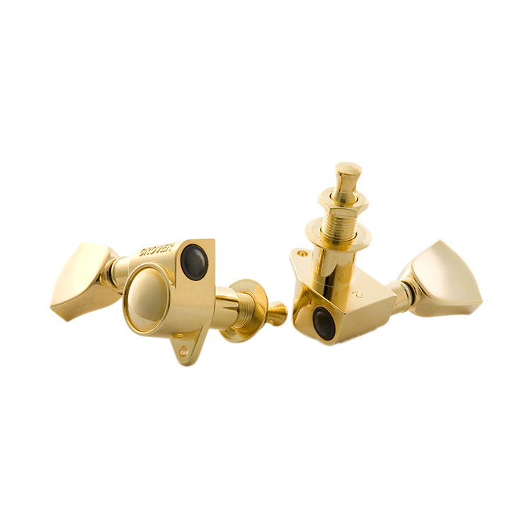 Gibson Accessories Modern Tuning Machine Heads - Gold With Metal Buttons