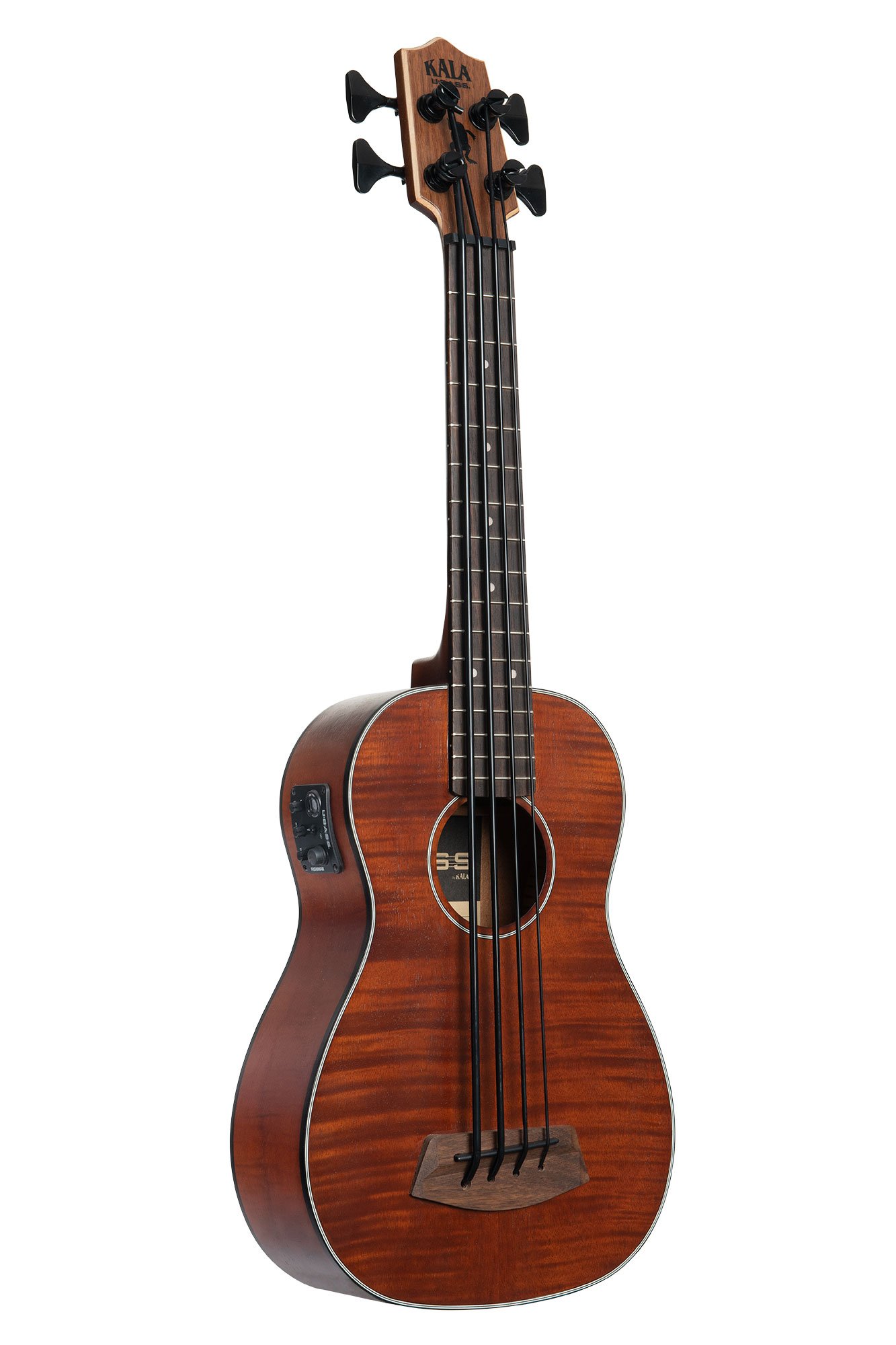 Kala Exotic Mahogany U.BASS® Acoustic-Electric Ukulele