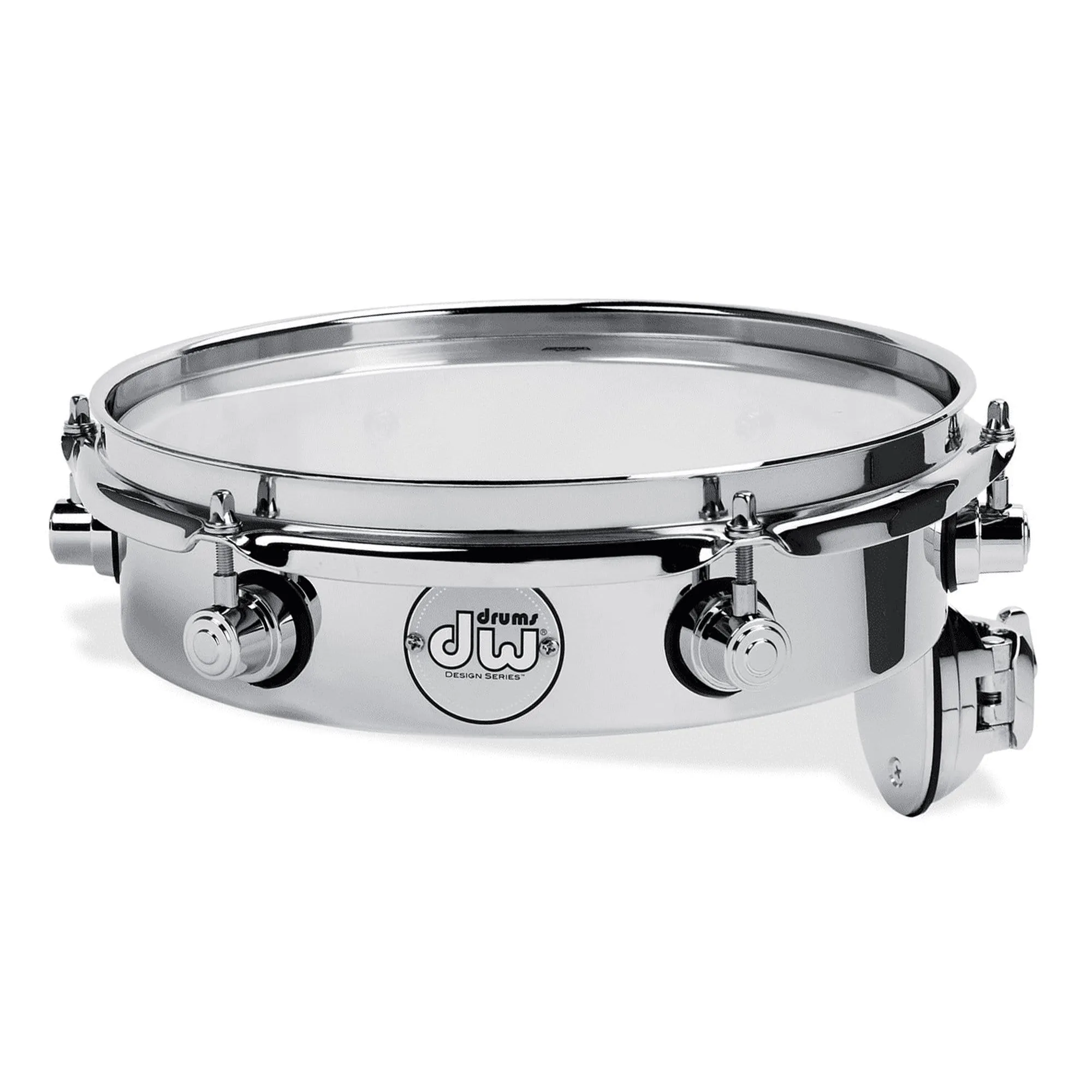 DW Drums Piccolo Tom 10 Inch Design - Chrome Over Steel