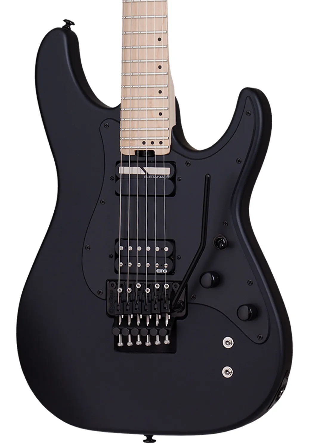 Schecter Electric Guitar Sun Valley Super Shredder FR S - Satin Black (SBK)