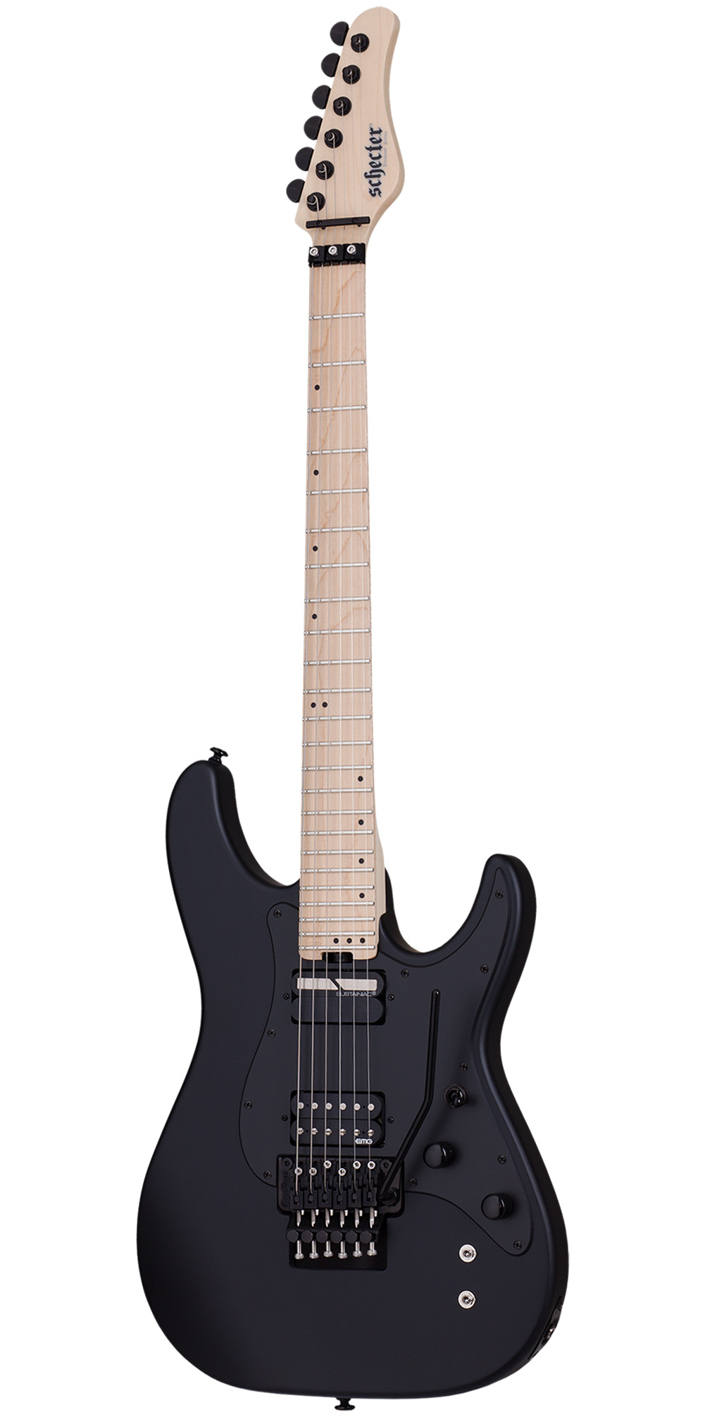 Schecter Electric Guitar Sun Valley Super Shredder FR S - Satin Black (SBK)