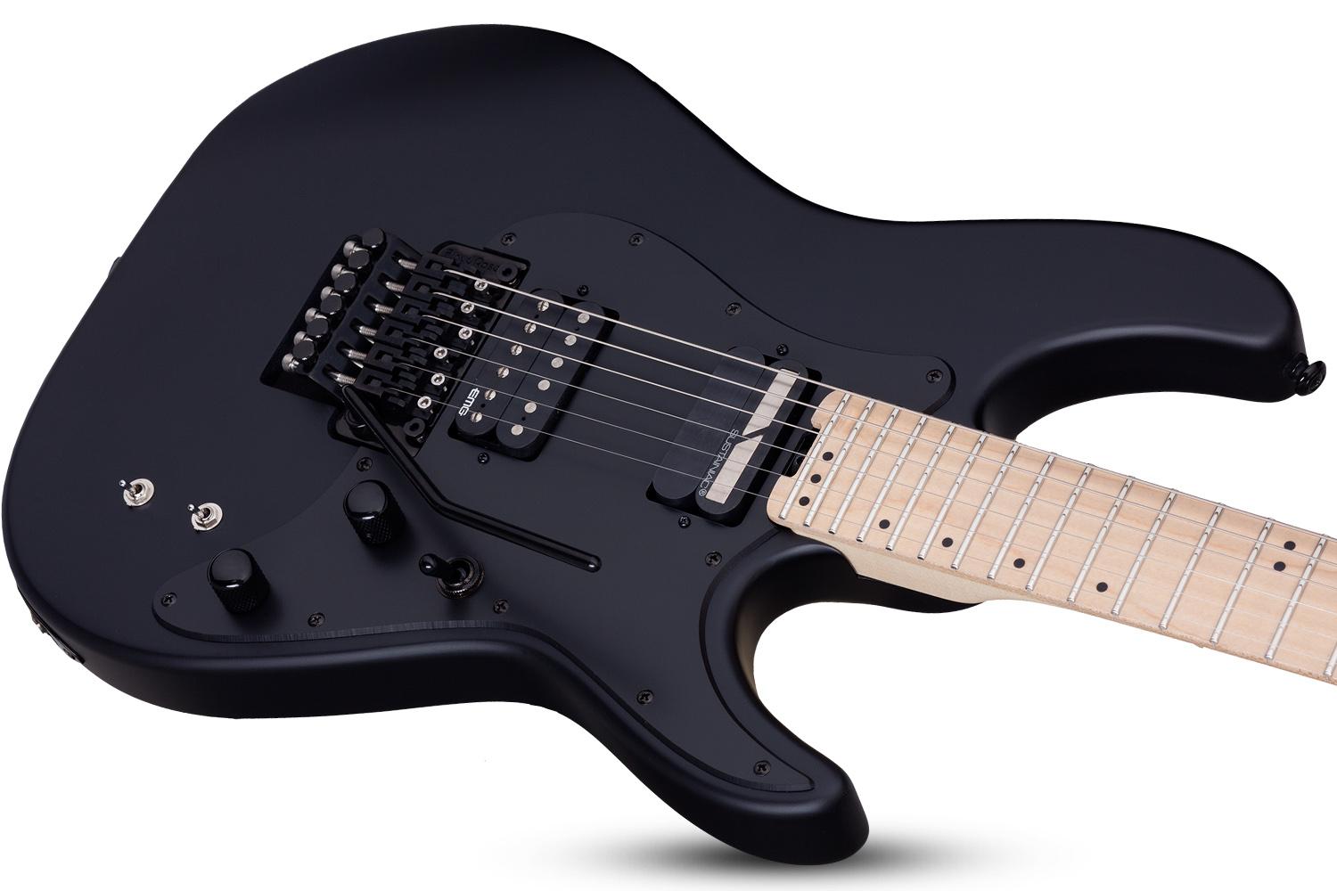 Schecter Electric Guitar Sun Valley Super Shredder FR S - Satin Black (SBK)