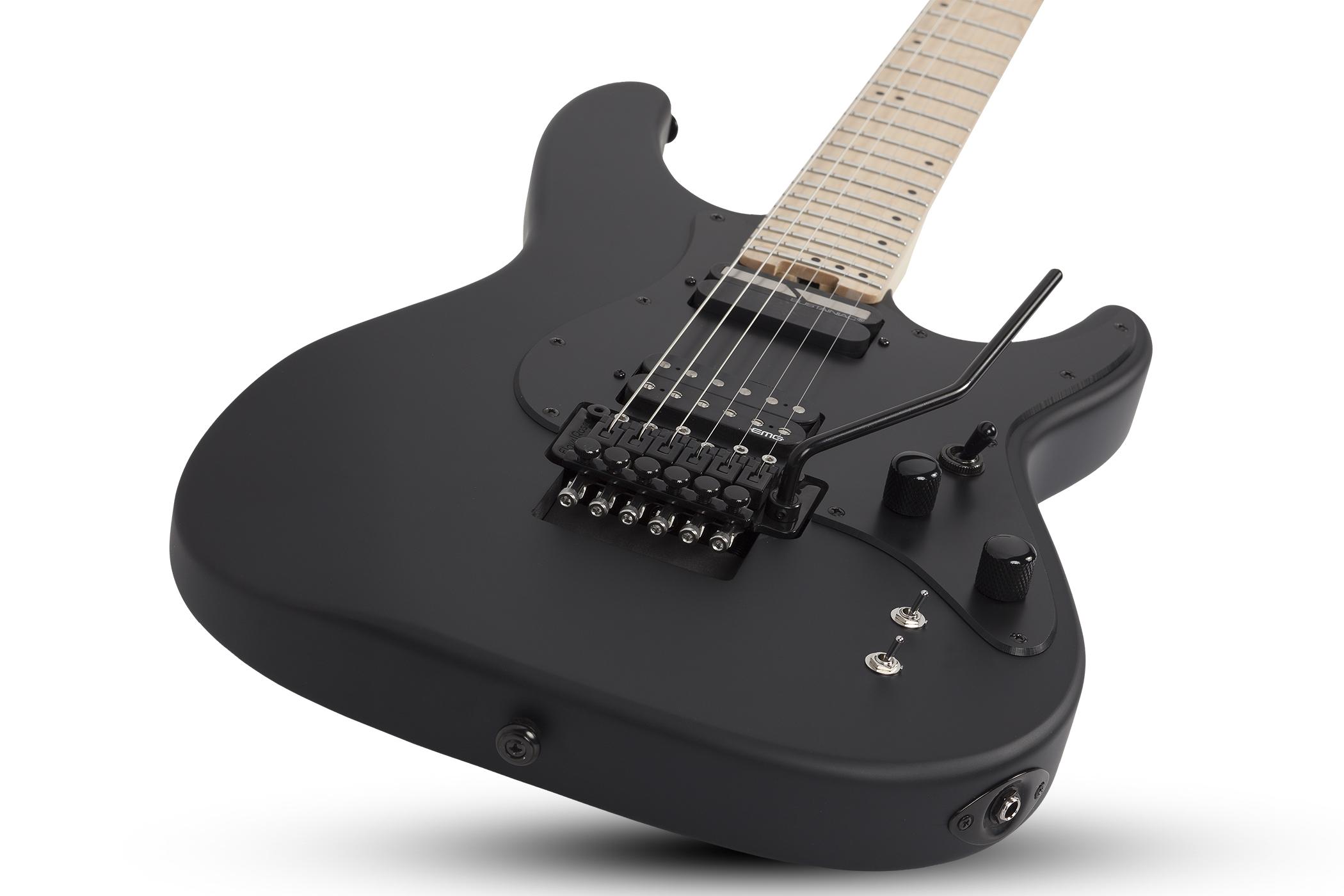 Schecter Electric Guitar Sun Valley Super Shredder FR S - Satin Black (SBK)