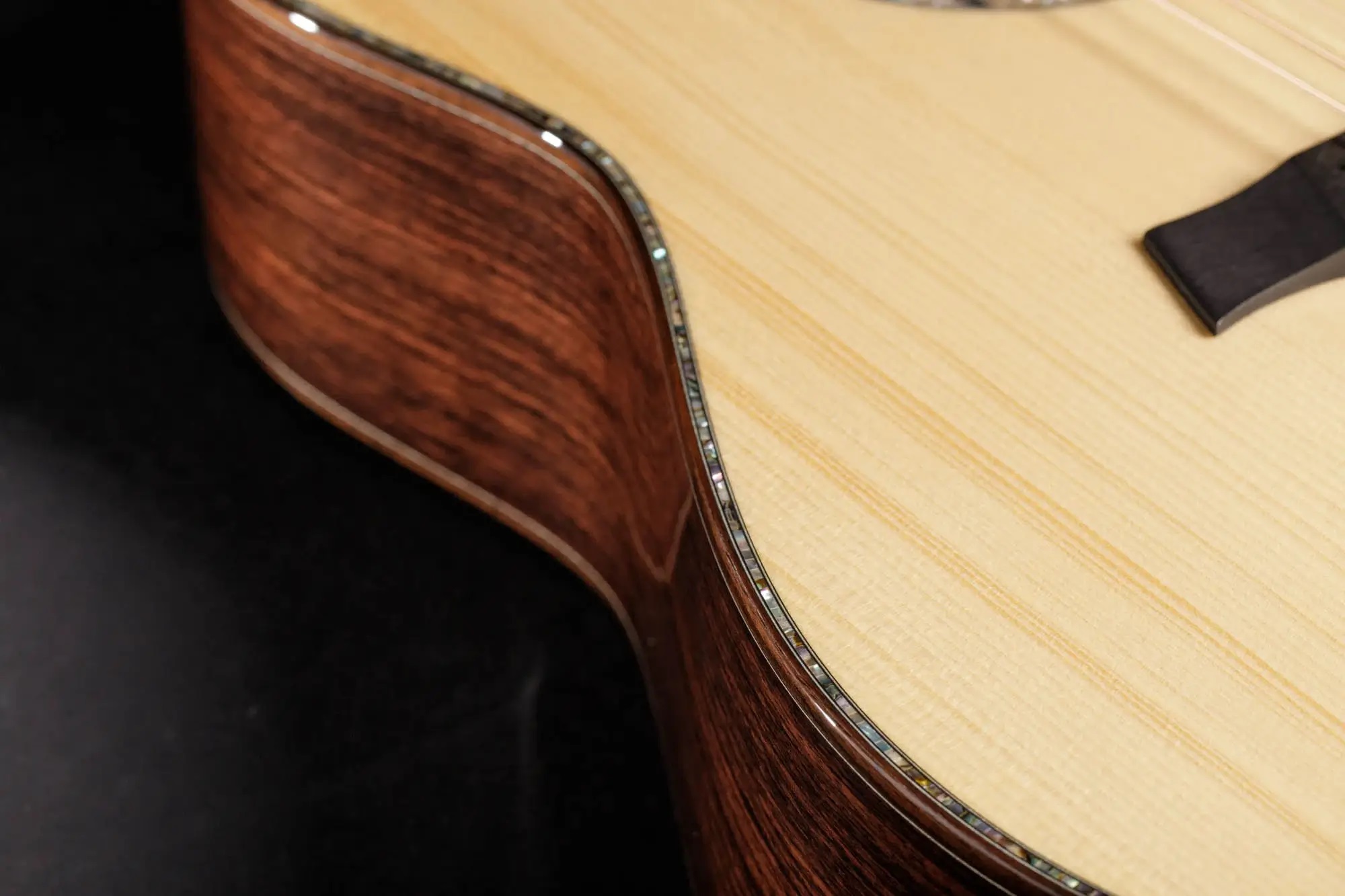 Taylor Custom GP 35 Indian Rosewood AA Adirondack Spruce - Natural