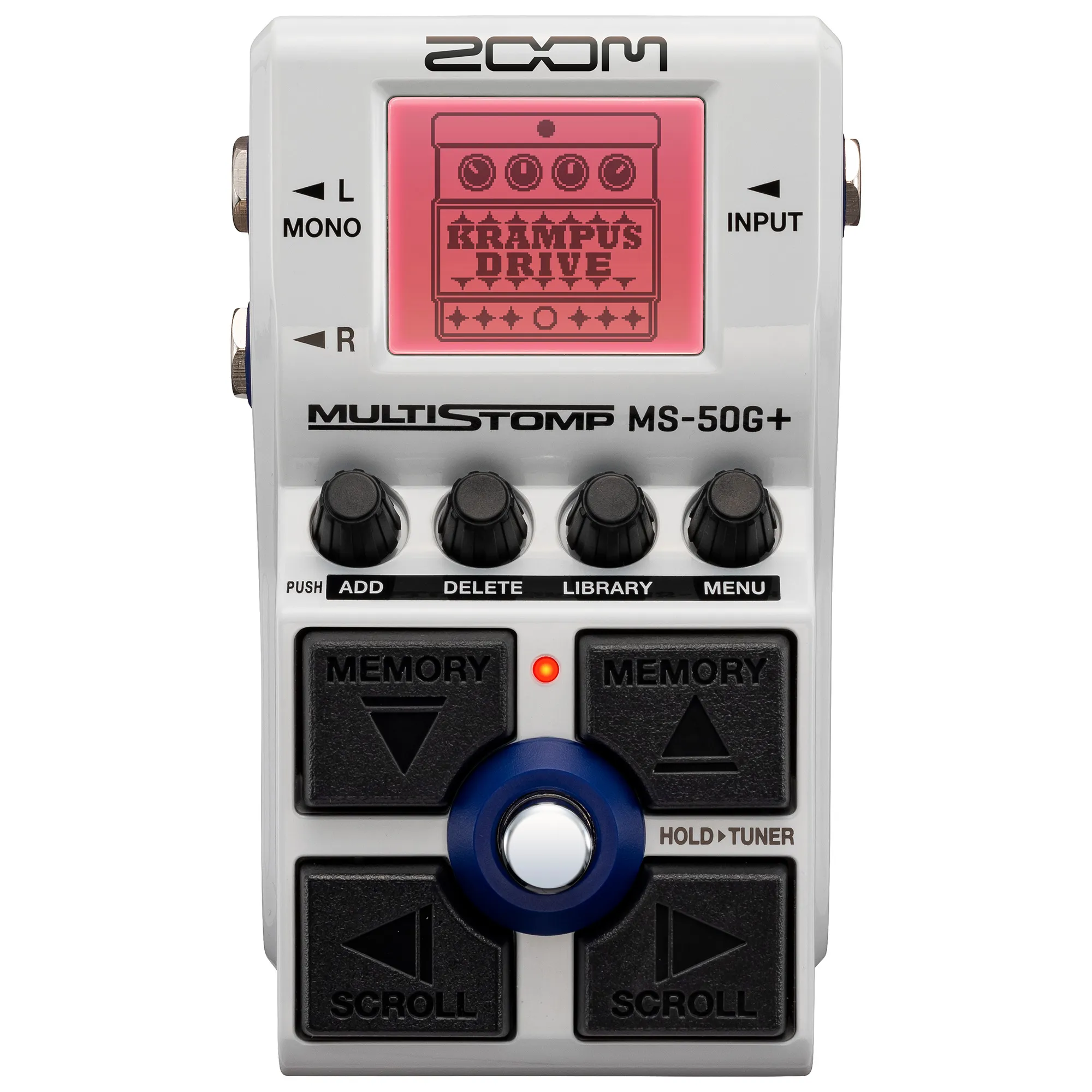 Zoom MS-50G+ MultiStomp Multi-effects Pedal - 2 Years Warranty